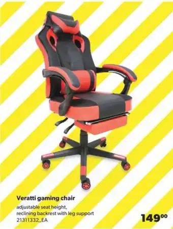 Real Canadian Superstore Veratti gaming chair offer
