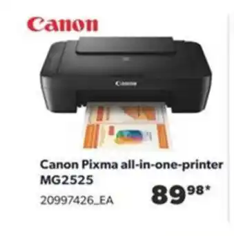 Real Canadian Superstore Canon pixma all-in-one-printer MG2525 offer