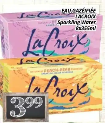 Supermarché PA Eau gazéifiée lacroix sparkling water offer