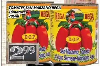 Supermarché PA Tomates san marzano rega tomatoes offer