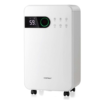 Best Buy Costway dehumidifier for home basement portable 32 pints with sleep mode up to 2500 sq. ft offer