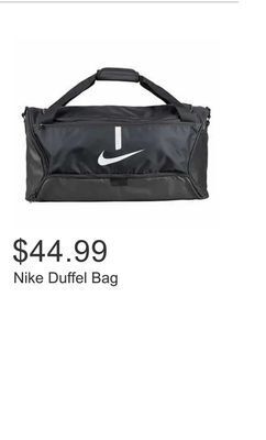 Costco Nike duffel bag offer