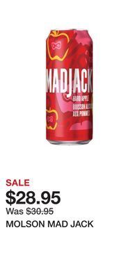 The Beer Store Molson mad jack offer