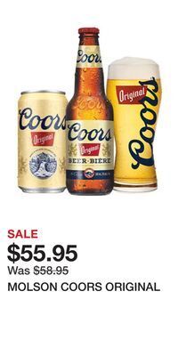 The Beer Store Molson coors original offer