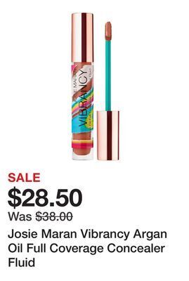 Sephora Josie maran vibrancy argan oil full coverage concealer fluid offer