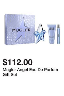 Sephora Mugler angel eau de parfum gift set offer