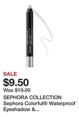 Sephora Sephora collection sephora colorful waterproof eyeshadow & eyeliner multi-stick offer