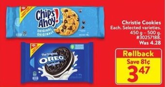 Walmart Christie Cookies offer
