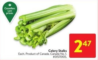 Walmart Celery Stalks offer