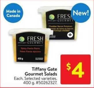 Walmart Tiffany Gate Gourmet Salads offer
