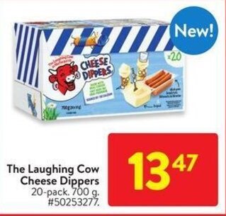 Walmart The Laughing Cow Cheese Dippers offer