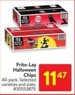 Walmart Frito-Lay Halloween Chips offer