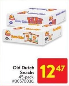 Walmart Old Dutch Snacks offer