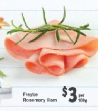 Quality Foods Freybe Rosemary Ham offer