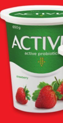 Walmart Activia yogurt tubs offer
