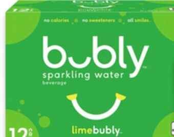 Walmart Bubly sparkling water beverage offer