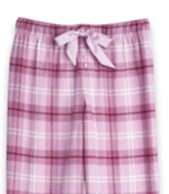 Walmart Ladies' george flannel pyjama pants offer