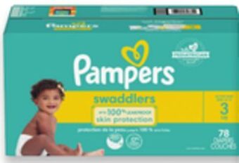 Walmart Pampers swaddlers diapers offer