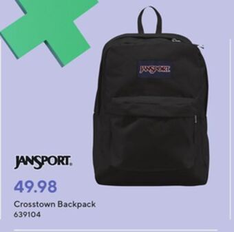 Staples Jansport crosstown backpack offer