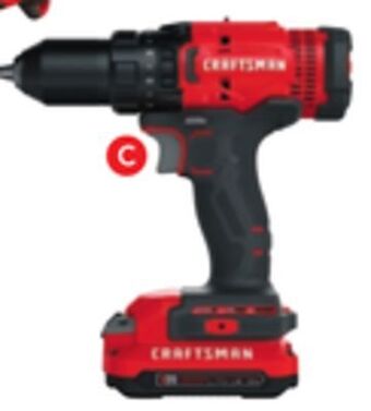 Lowe's Craftsman 1/2 drill offer