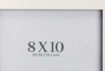 Staples Gry mattr wood photo frame without mat offer