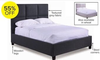 Leon's Flair 3-piece queen bed - grey offer