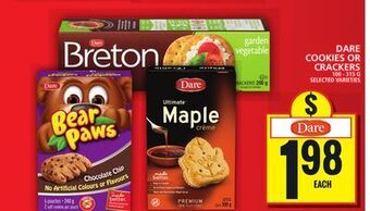 Food Basics Dare cookies or crackers offer
