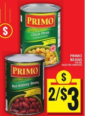 Food Basics Primo beans offer