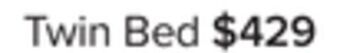 Leon's Flair 3-piece twin bed - grey offer