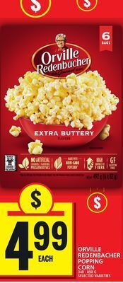 Food Basics Orville redenbacher popping corn offer