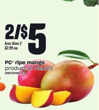 Independent Grocer Pc ripe mango offer