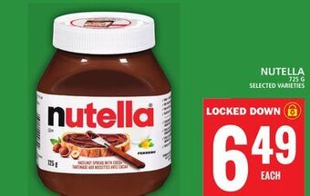 Food Basics Nutella offer