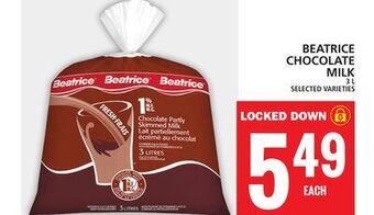 Food Basics Beatrice chocolate milk offer