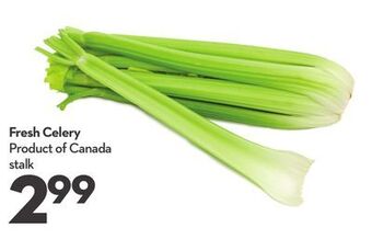 Longo's Fresh celery offer