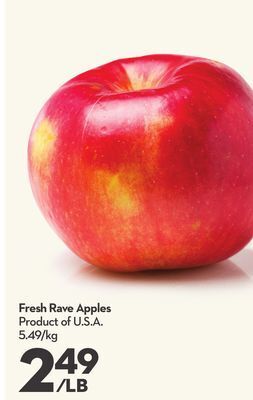 Longo's Fresh rave apples offer