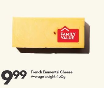 Longo's French emmental cheese offer