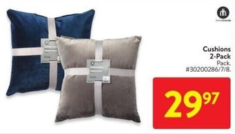 Walmart Cushions 2-Pack offer