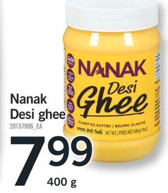Fortinos Nanak desi ghee offer