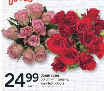 Fortinos Dozen roses offer
