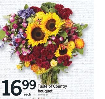 Fortinos Taste of country bouquet offer