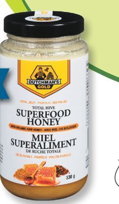 Fortinos Dutchman's gold superfood honey, 330 g offer