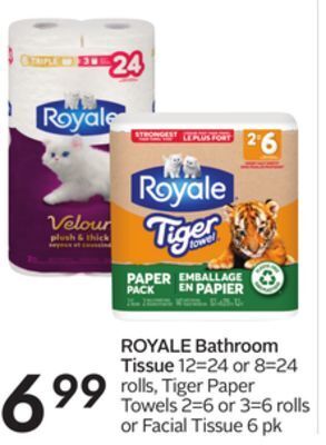 Sobeys Bathroom tissue offer