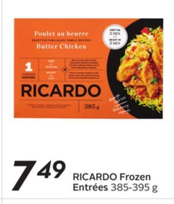 Sobeys Frozen entrées offer