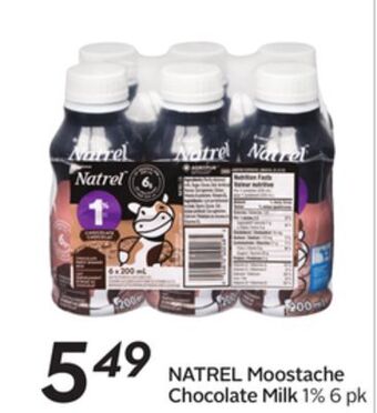 Sobeys Moostache chocolate milk offer
