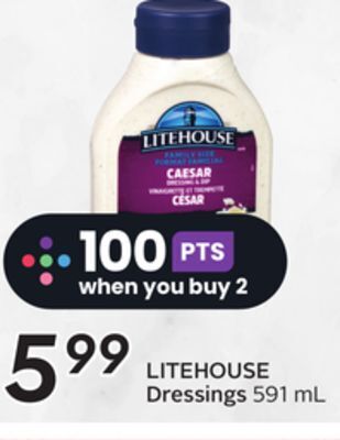 Sobeys Dressings offer