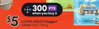 Sobeys Bagged cereal offer