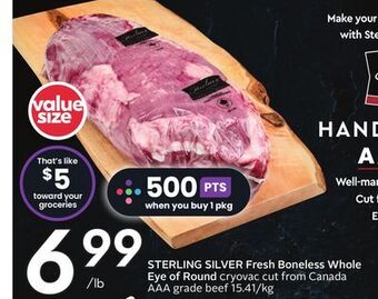 Sobeys Fresh boneless whole eye of round offer