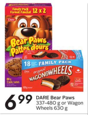 Sobeys Bear paws offer