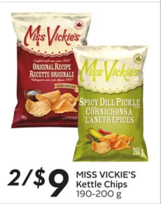Sobeys Kettle chips offer