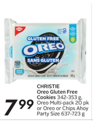 Sobeys Oreo gluten free cookies offer